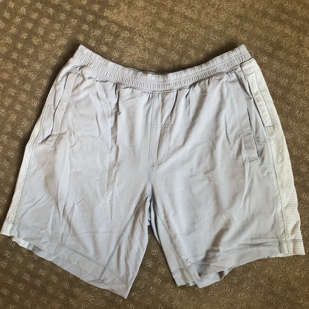 Lululemon grey athletic shorts